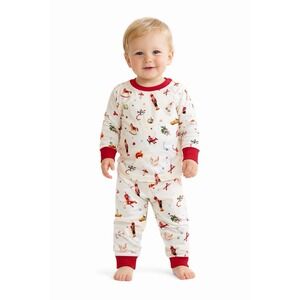 NWT Lake Pajamas Set 12-18m Pima Cotton Christmas Ornaments Holiday SOLD OUT